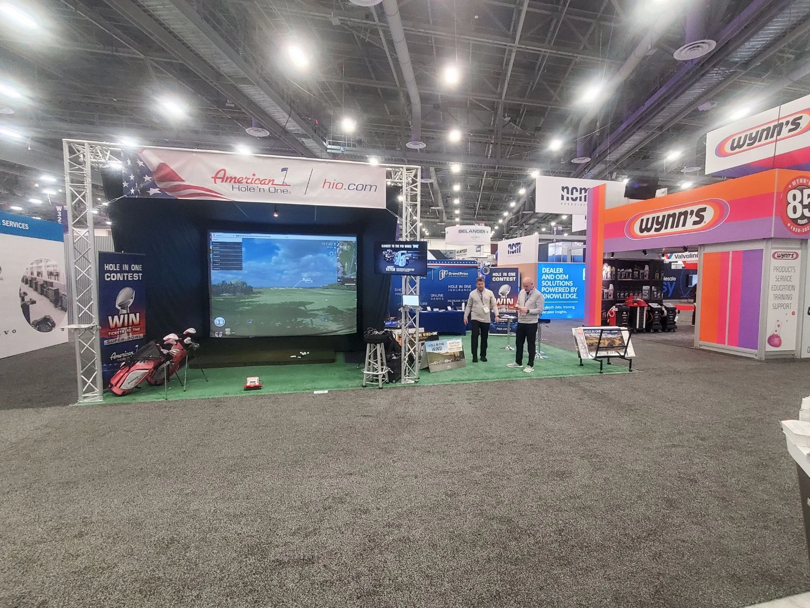 Rental: A trade show experience in action.